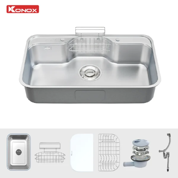 Bồn rửa chén Konox Tari Smart 9051 - phụ kiện