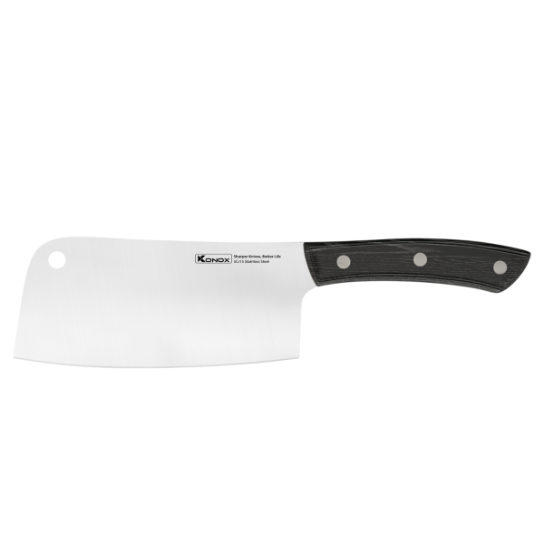 Dao chặt thép cacbon cao nguyên khối Flint 7.5″ Cleaver