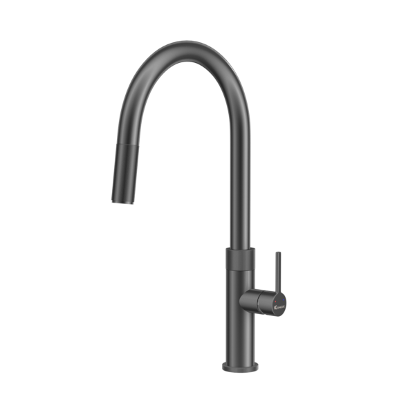 Vòi rửa chén Konox Lasi Gun Metal