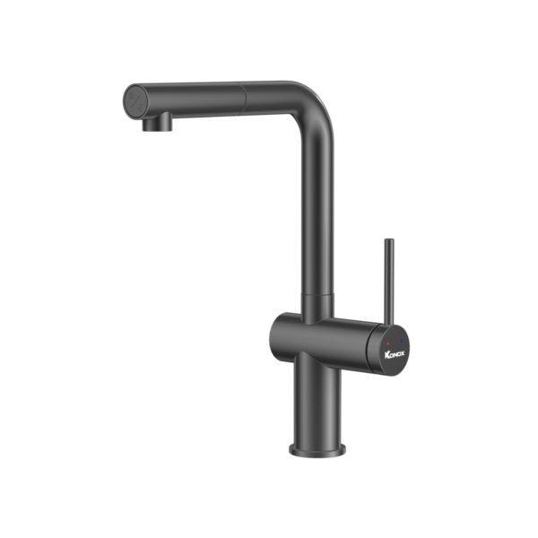Vòi rửa chén Konox Stream Smart Gun Metal