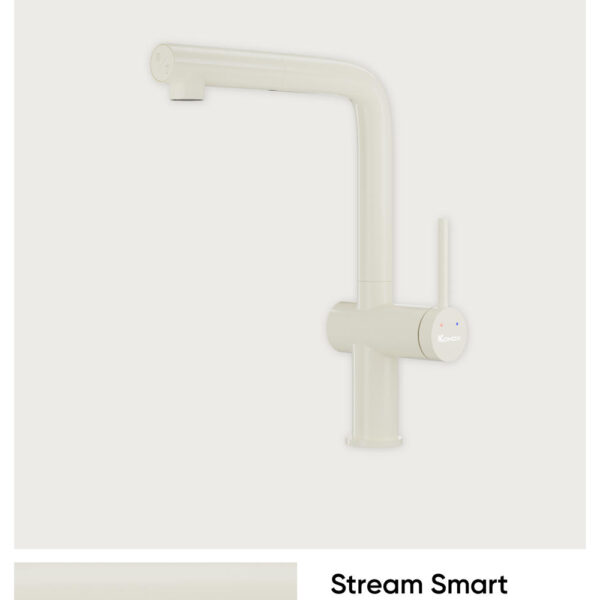 Vòi rửa chén Konox Stream Smart Nude -render 1